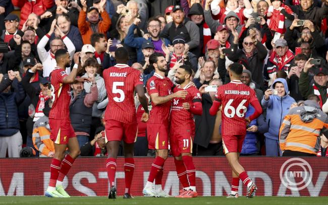 Premier League - Már öt pont Szoboszlaiék előnye