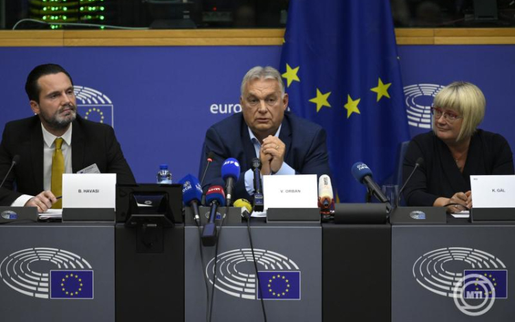 EU-elnökség - Orbán Viktor: az európai versenyképesség hanyatlása a legsúlyosabb kihívás